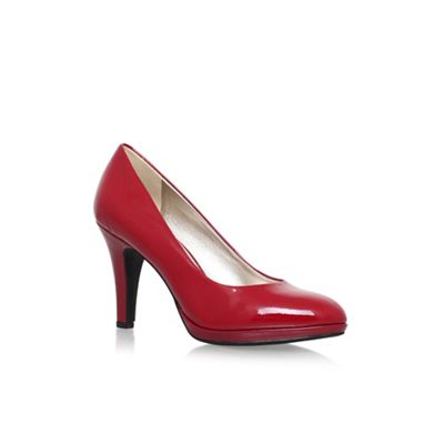 Anne Klein Red 'Lolana' high heel court shoes